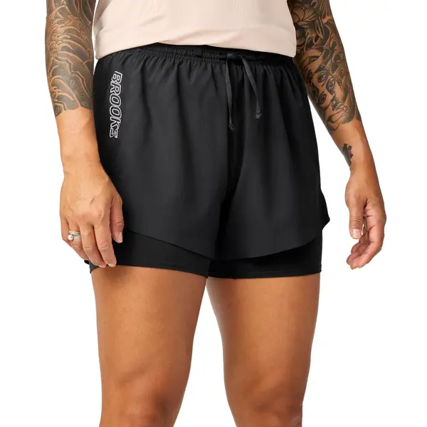 Short 2 en 1 femme Brooks Cascadia